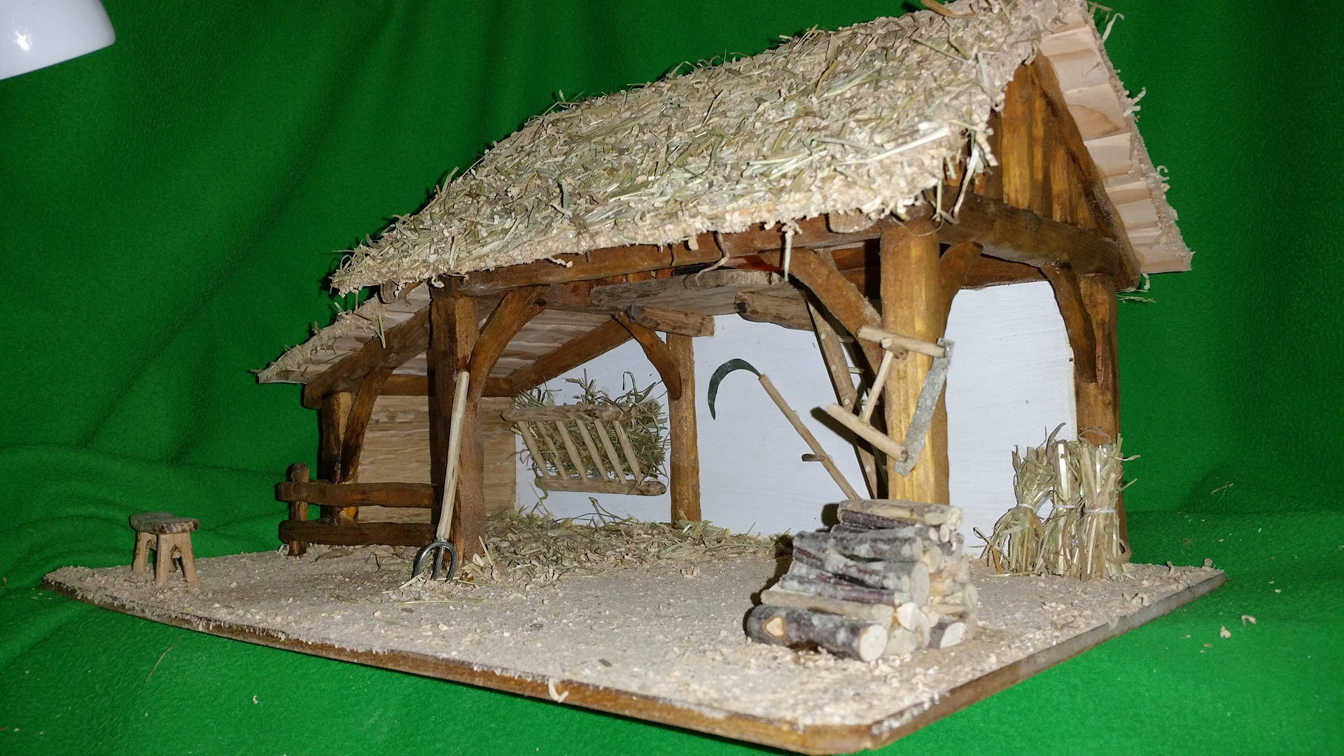 creche noel bertoni en bois