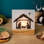 lampe mini creche noel